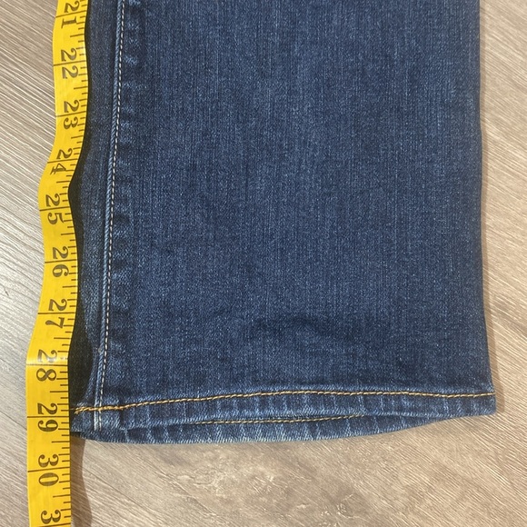 American Eagle Stretch Bootcut Jeans Size 6 Dark Wash Mid Rise AE Denim - Picture 5 of 12